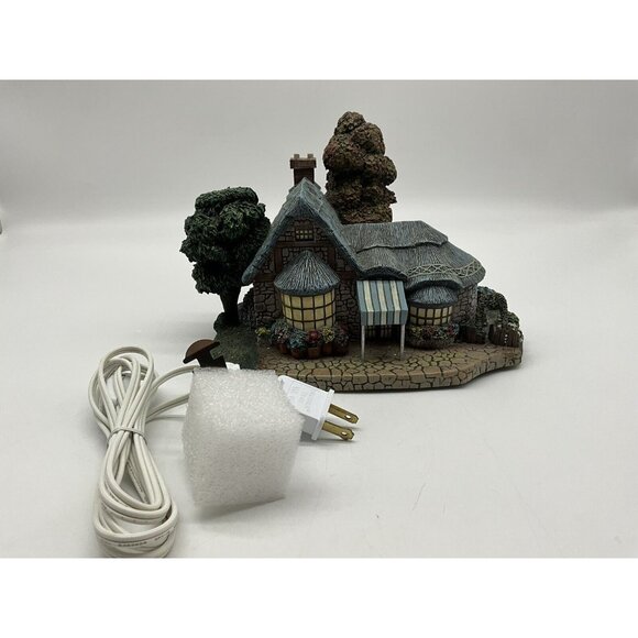 Hawthorne Village Falbrooke Florist Thomas Kinkade Lamplighter House Collection - Picture 14 of 16